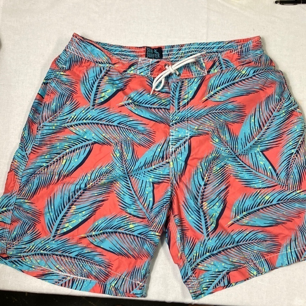 Sun Surfer Men’s Swim Trunks size XL. (BD)